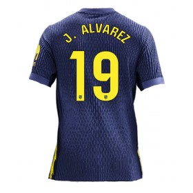 Herren Fußballbekleidung Atletico Madrid Julian Alvarez #19 Auswärtstrikot 2025-26 Kurzarm
